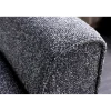 Invicta Interior Ławka SCARLETT 90 cm tkanina bouclé antracyt