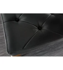 Invicta Interior Ławka TRENTINO Modern Barock 172 cm czarna