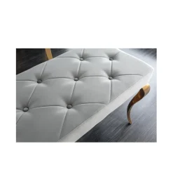 Invicta Interior Ławka TRENTINO Modern Barock 172 cm szara