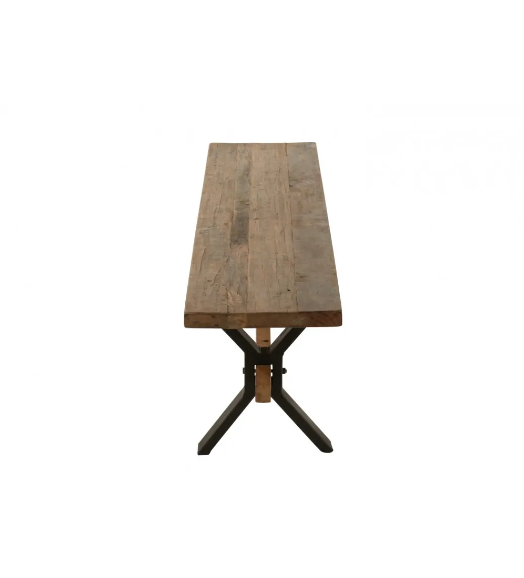 J-Line Ławka VINTAGE 180 cm naturalne drewno