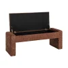 Zona-Design Ławka WESTEMA 117 cm ceglasta
