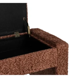 Zona-Design Ławka WESTEMA 117 cm ceglasta