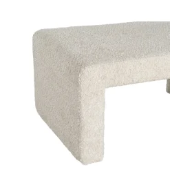 Zona-Design Ławka WESTEMA 90 cm kremowa