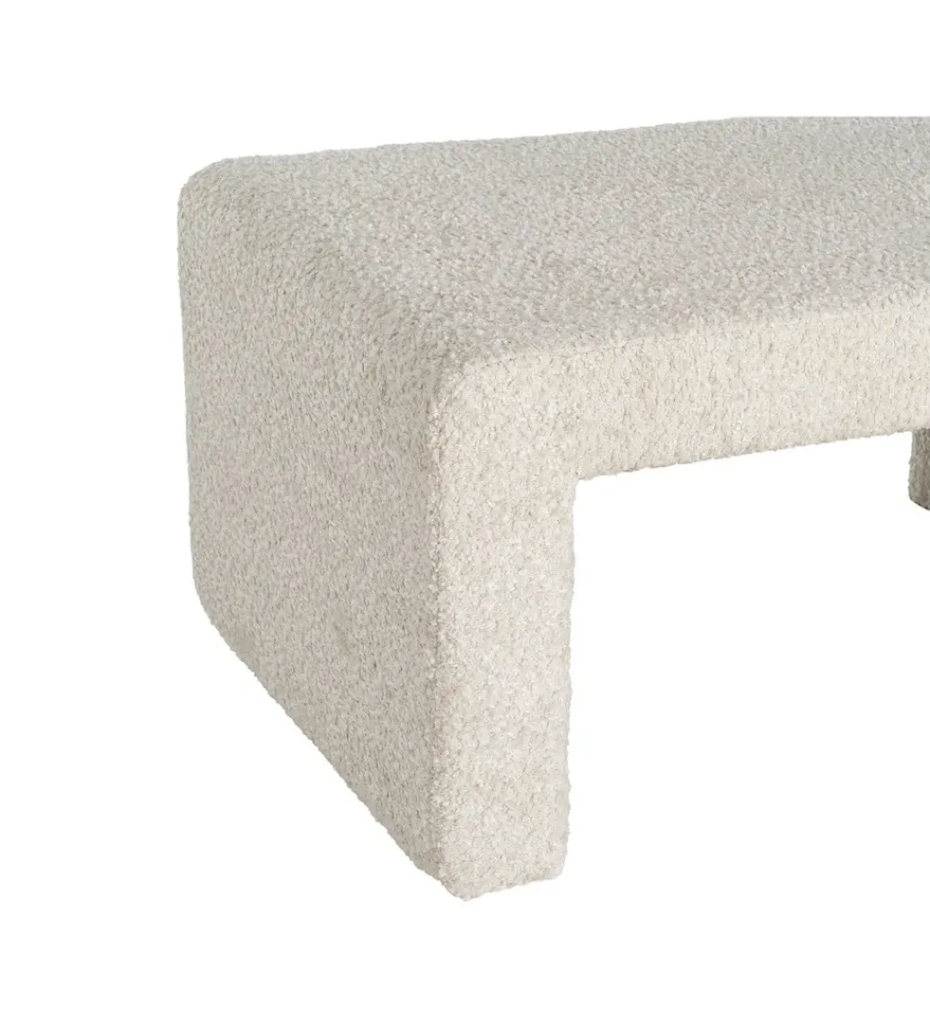 Zona-Design Ławka WESTEMA 90 cm kremowa