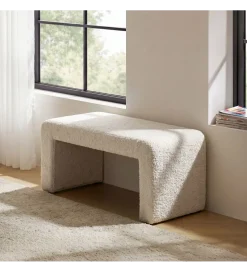 Zona-Design Ławka WESTEMA 90 cm kremowa