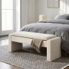 Zona-Design Ławka WESTEMA 117 cm kremowa