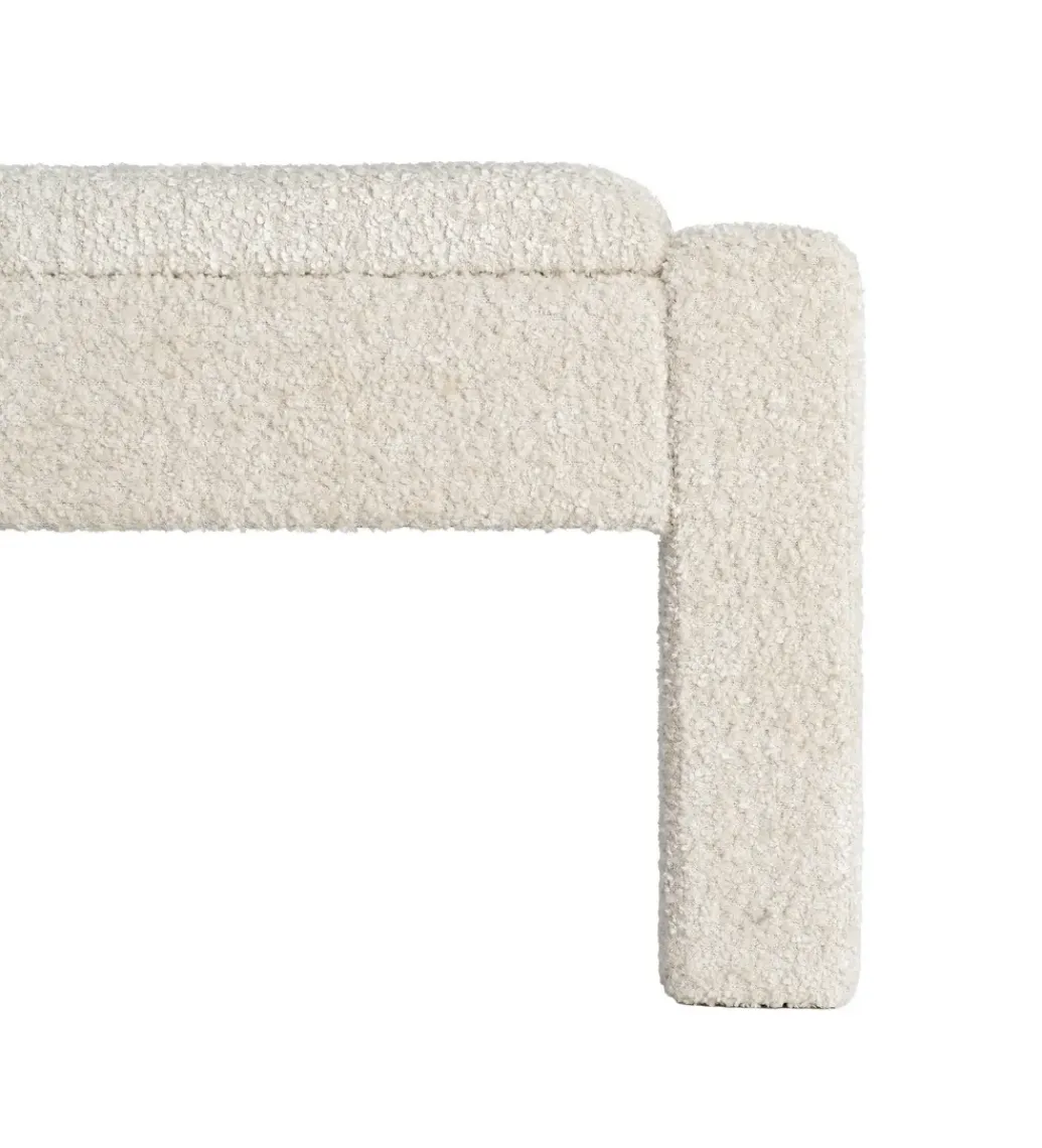 Zona-Design Ławka WESTEMA 117 cm kremowa