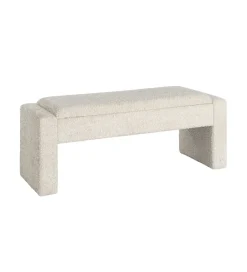 Zona-Design Ławka WESTEMA 117 cm kremowa