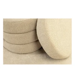 Invicta Interior Ławka z schowkiem VOQUE 115 cm bouclé taupe