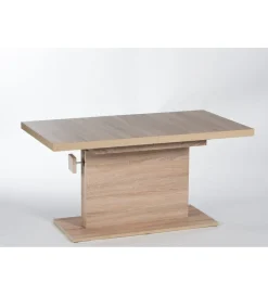 MCA Ławo stół rozkładany MONACO 120 cm - 160 cm w kolorze dąb sonoma