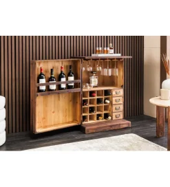 Invicta Interior Barek BODEGA 90 cm naturalny