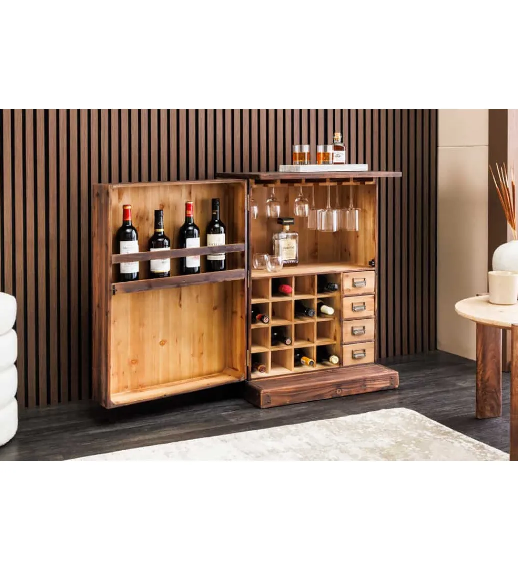 Invicta Interior Barek BODEGA 90 cm naturalny