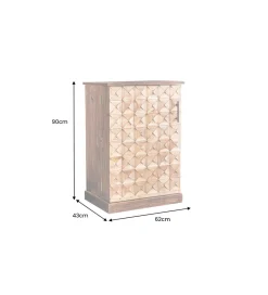 Invicta Interior Barek BODEGA 90 cm naturalny