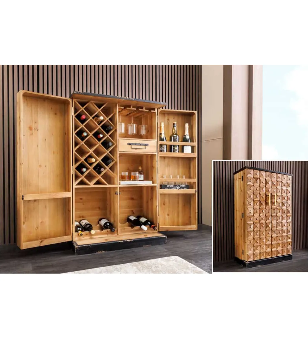 Invicta Interior Barek BODEGA 120 cm naturalny