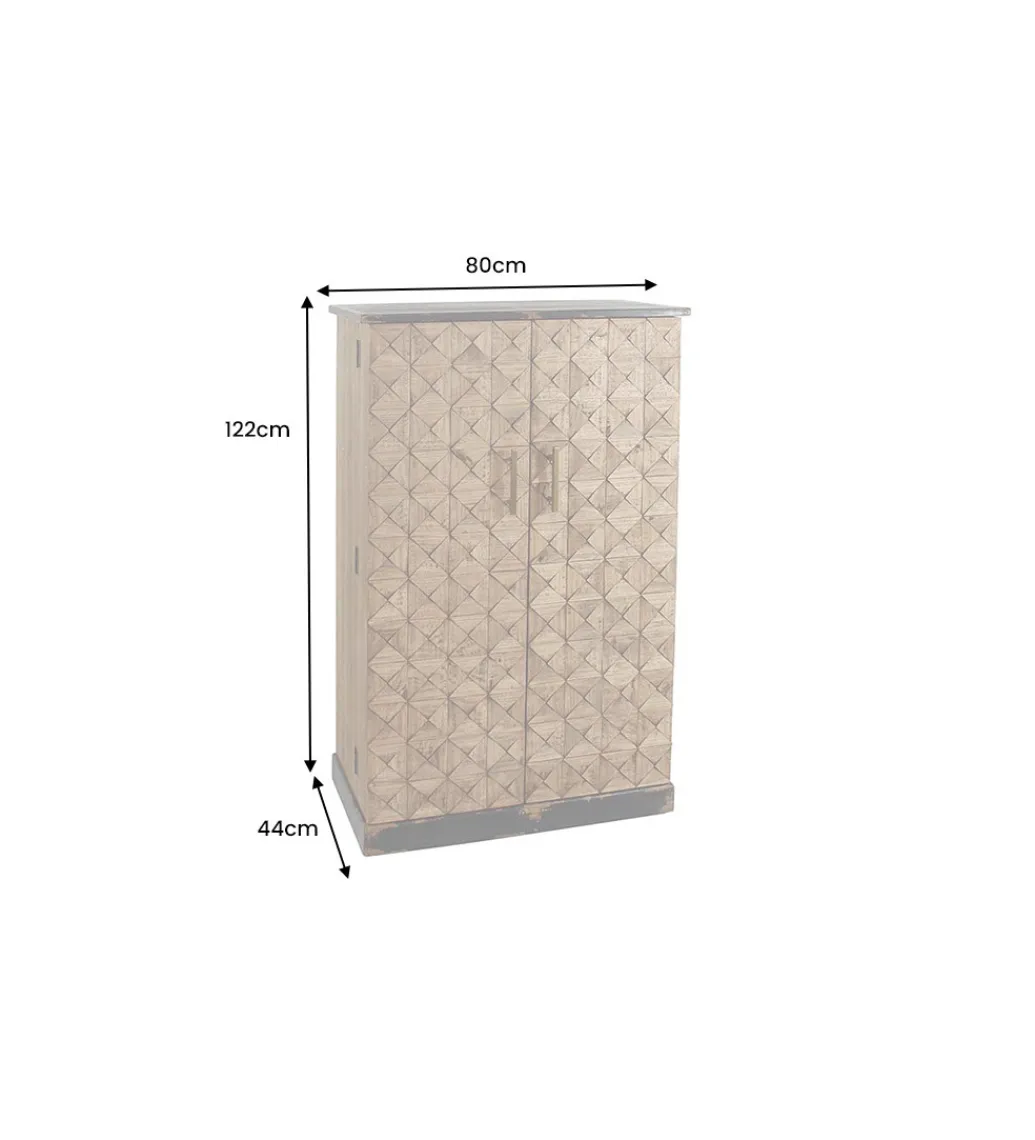 Invicta Interior Barek BODEGA 120 cm naturalny