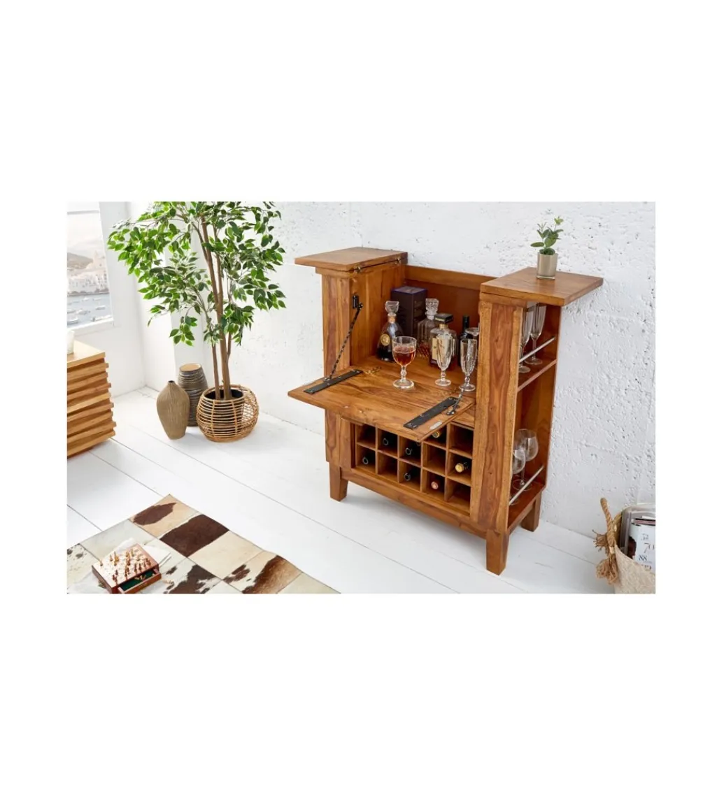 Invicta Interior Barek FINICE Makassar 85 cm drewno Sheesham