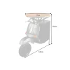 Invicta Interior Barek stolik kawowy SCOOTER 120 cm blat drewno mango