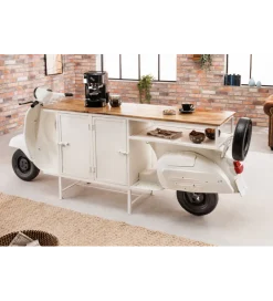 Invicta Interior Barowa komoda SCOOTER 250 cm drewno mango