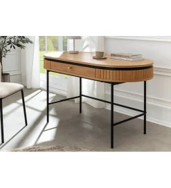 Invicta Interior Biurko ATELIER 120 cm kolor dębu naturalne