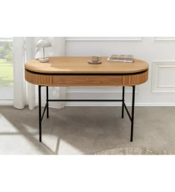 Invicta Interior Biurko ATELIER 120 cm kolor dębu naturalne
