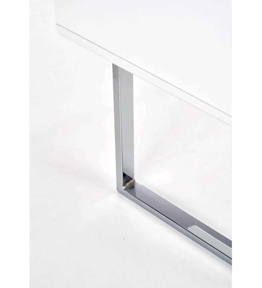 Halmar Biurko B30 120 cm biały chrom