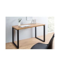 Invicta Interior Biurko Black Desk 120 cm w kolorze dębowym outlet