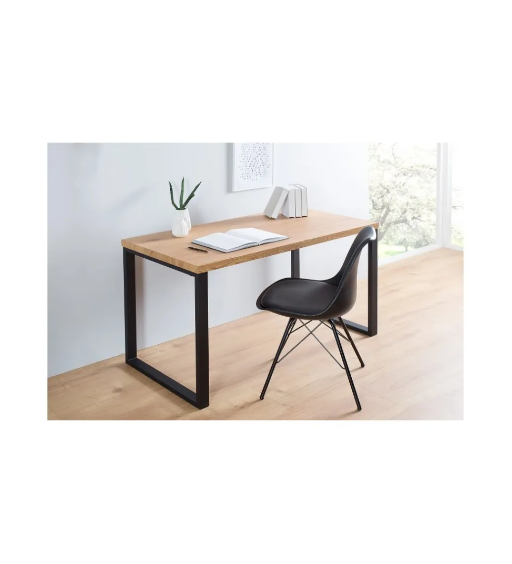 Invicta Interior Biurko Black Desk 120 cm w kolorze dębowym outlet
