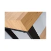 Invicta Interior Biurko Black Desk 120 cm w kolorze dębu