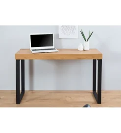 Invicta Interior Biurko Black Desk 120 cm w kolorze dębu