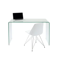 KARE Biurko Clear Club 125 cm szklane