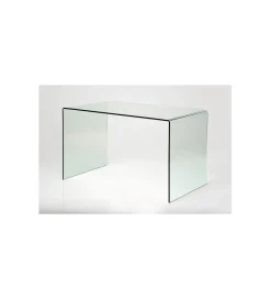 KARE Biurko Clear Club 125 cm szklane