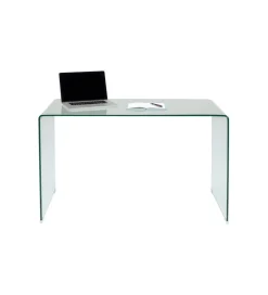 KARE Biurko Clear Club 125 cm szklane