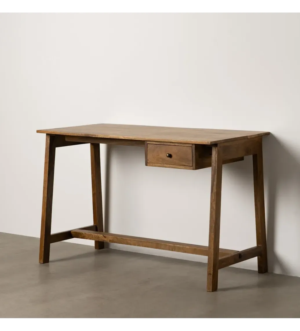 Zona-Design Biurko ESPATENA 120 cm drewno mango