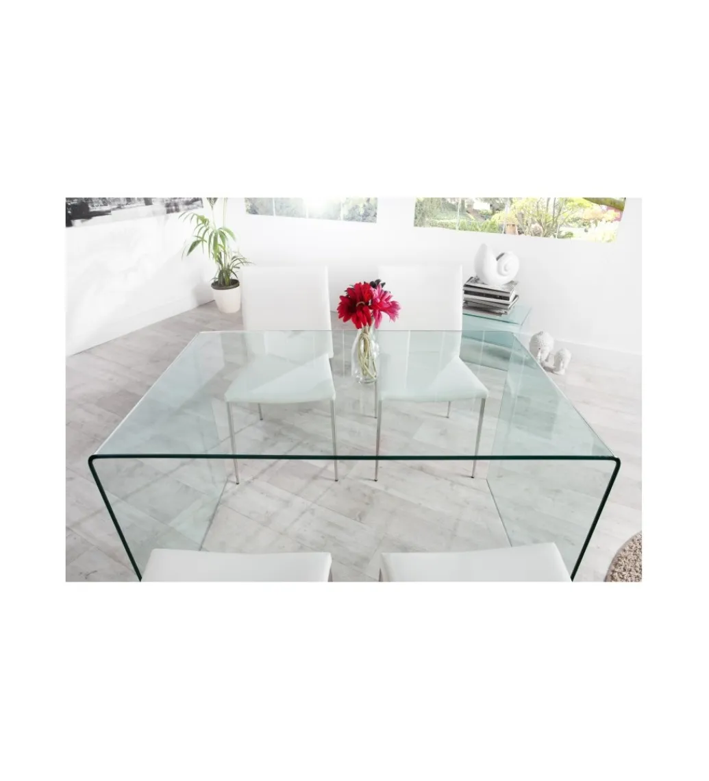 Invicta Interior Biurko Fantome 120 cm szklane