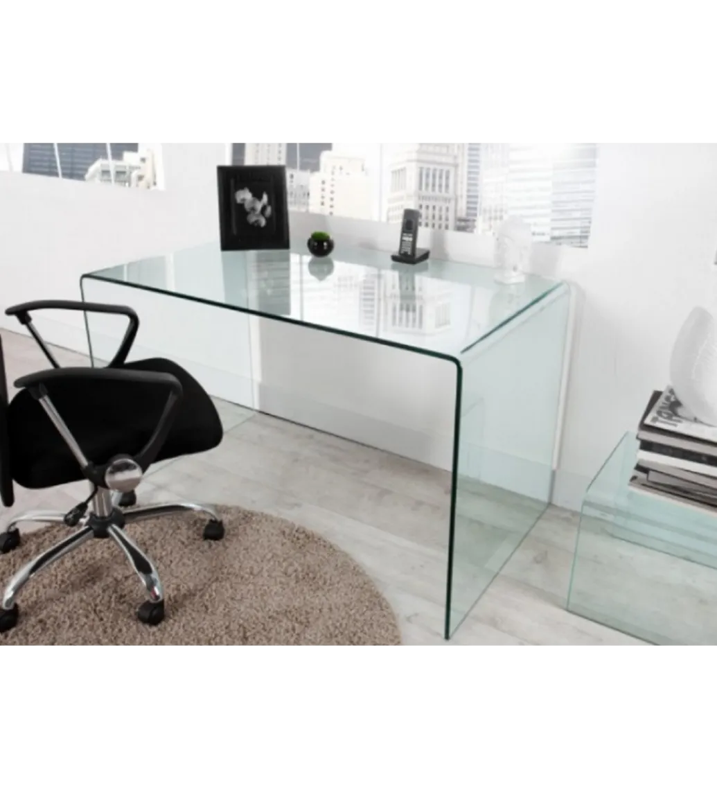 Invicta Interior Biurko Fantome 120 cm szklane