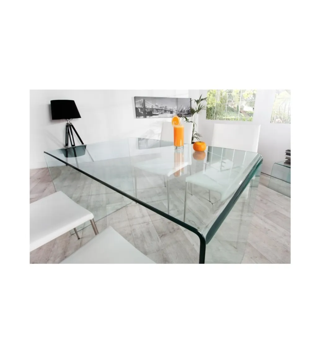 Invicta Interior Biurko Fantome 120 cm szklane