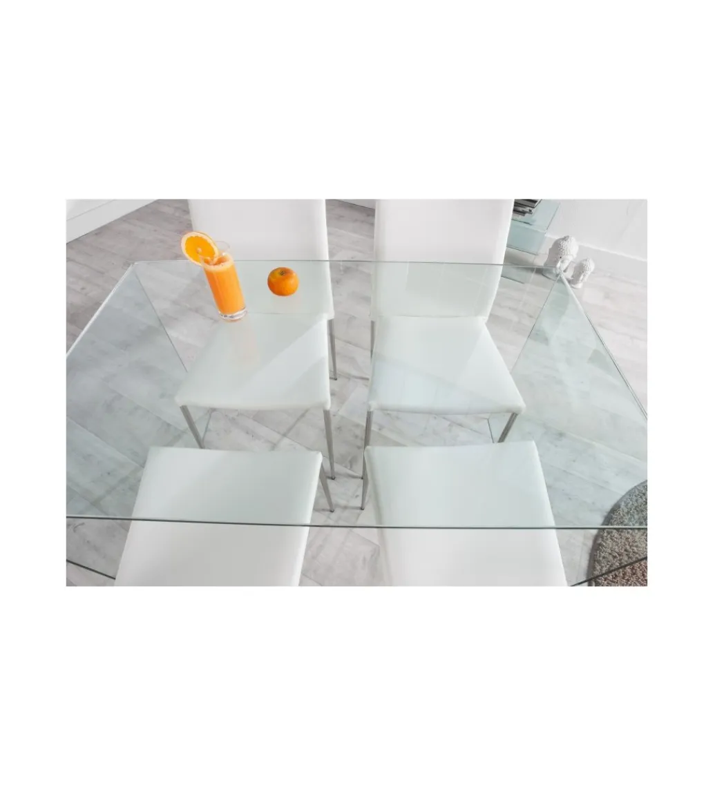 Invicta Interior Biurko Fantome 120 cm szklane