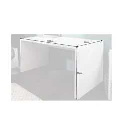 Invicta Interior Biurko Fast Trade 120 cm białe