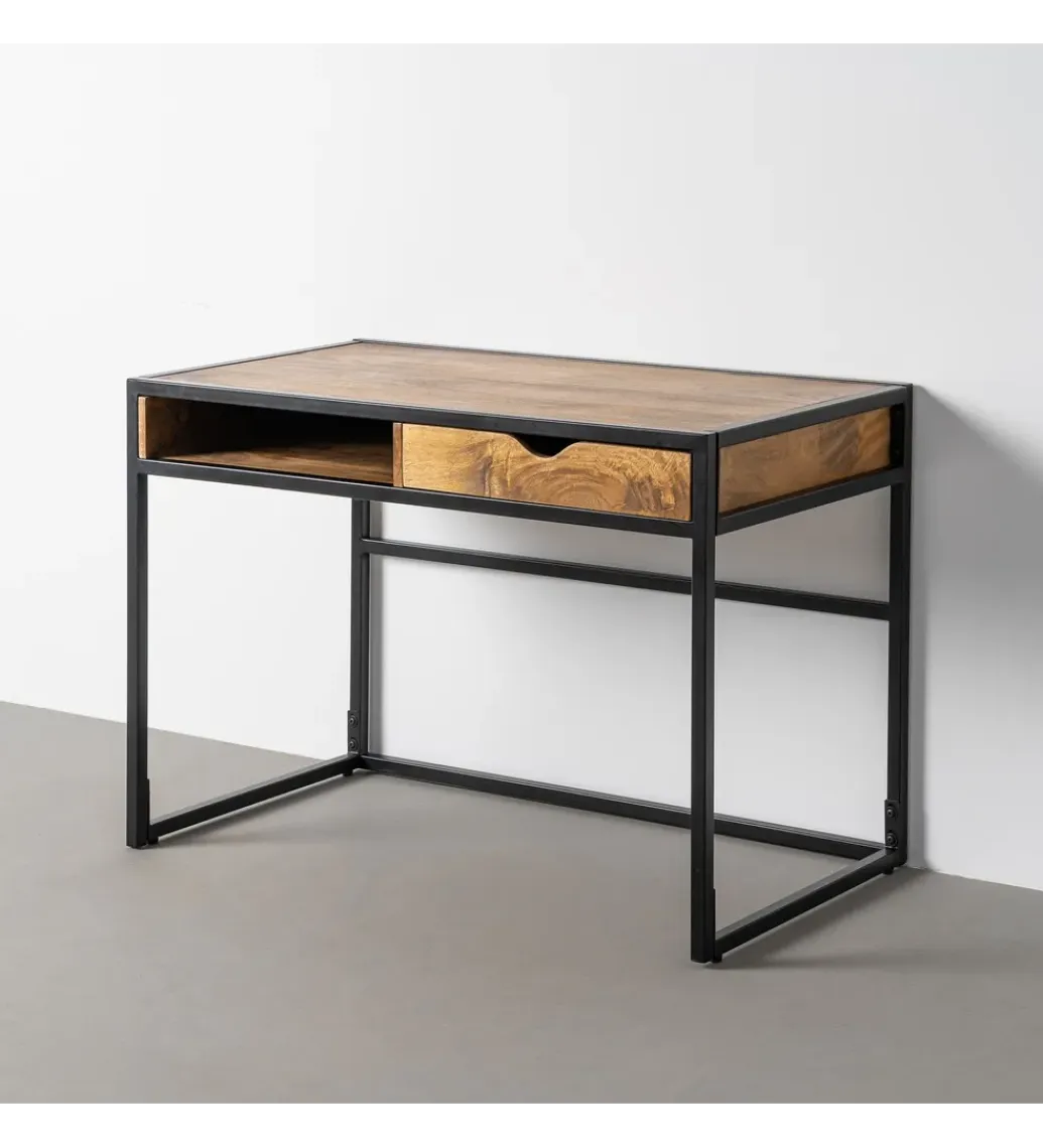 Zona-Design Biurko FESMATAR 110 cm drewno mango