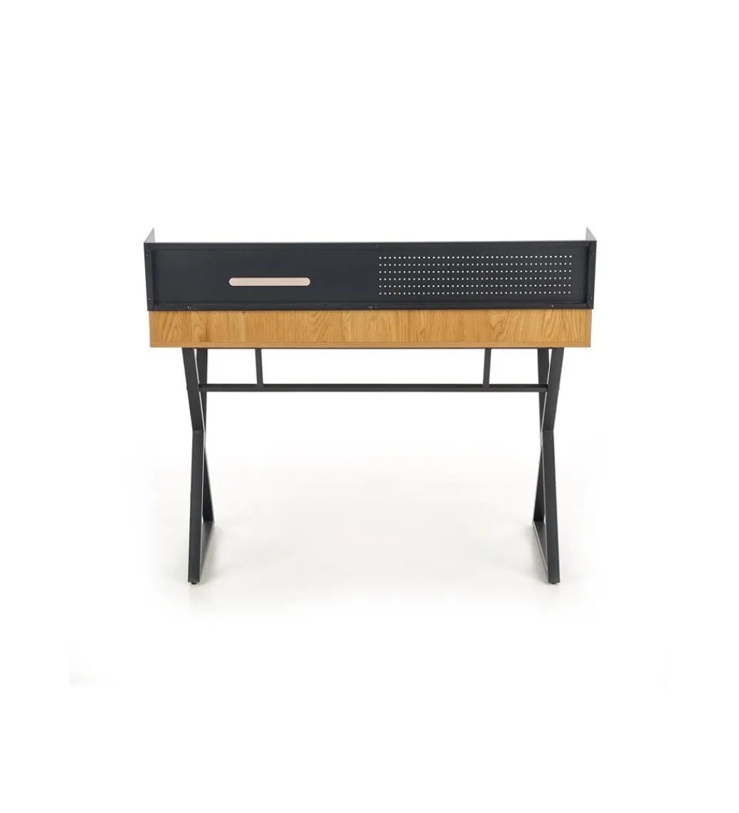 Halmar Biurko HERRERO 110 cm w optyce dębu złotego