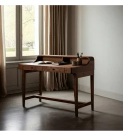 Zona-Design Biurko JAWERAN 122 cm drewno mango