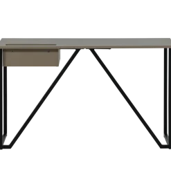 WOOOD Biurko JULIUS 126 cm drewno sosny szary