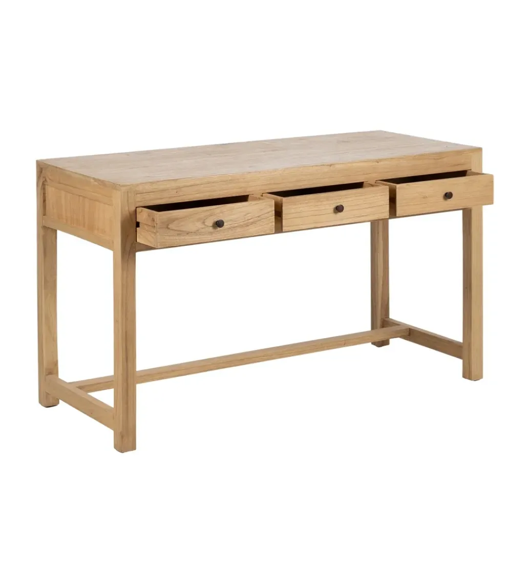 Zona-Design Biurko MEGANY 130 cm drewno mindi
