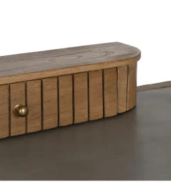 DENZO Biurko MIRAKAS 150 cm drewno mindi