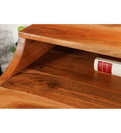Invicta Interior - przedsprzedaż Biurko MONSOON 100 cm drewno akacja