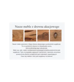 Invicta Interior - przedsprzedaż Biurko Monsoon 100 cm drewno ciemna akacja