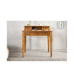 Invicta Interior Biurko PRIMA Hemingway 90 cm drewno Sheesham
