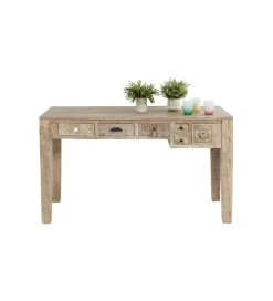 KARE Biurko Puro 135 cm NATURALNE