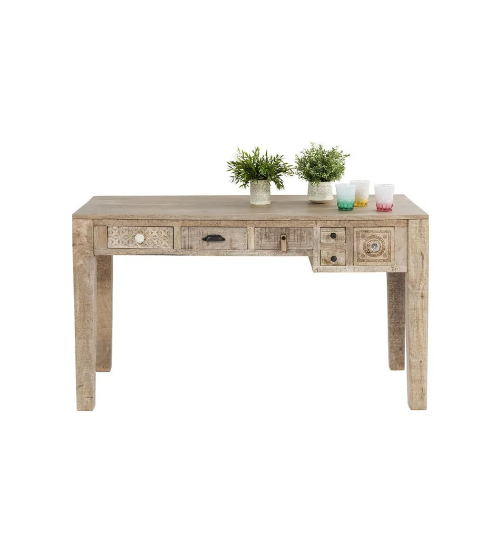 KARE Biurko Puro 135 cm NATURALNE