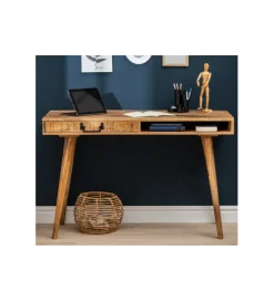 Invicta Interior Biurko Retro 120 cm drewno Mango